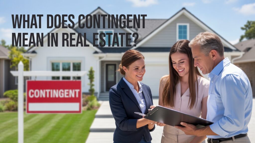 What Does Contingent Mean in Real Estate?