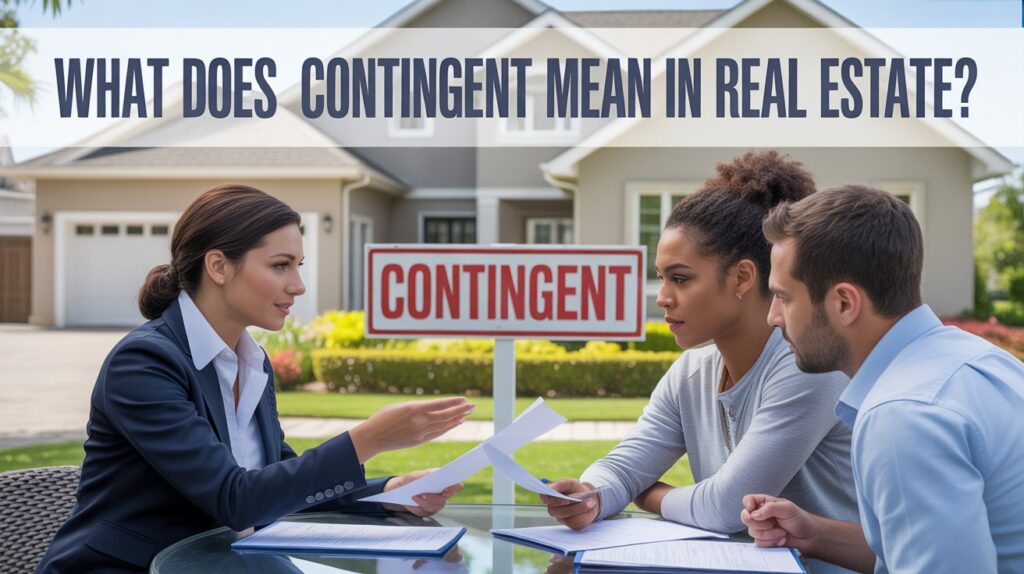 What Does Contingent Mean in Real Estate?
