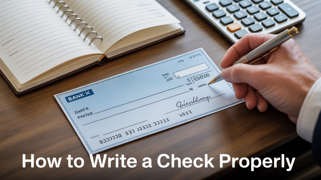 How to Write a Check Properly
