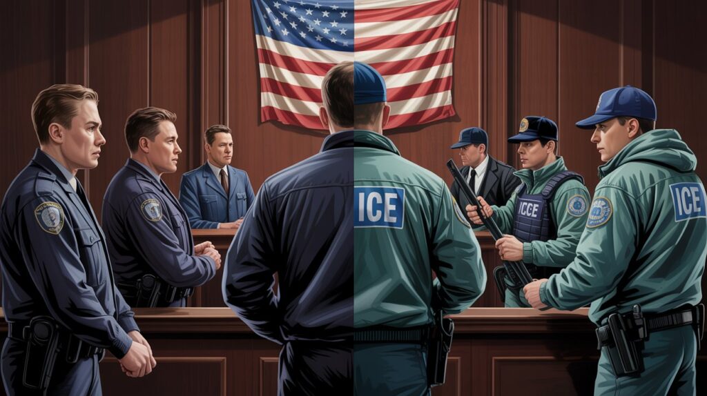 Maine Police Officer Arrested by ICE