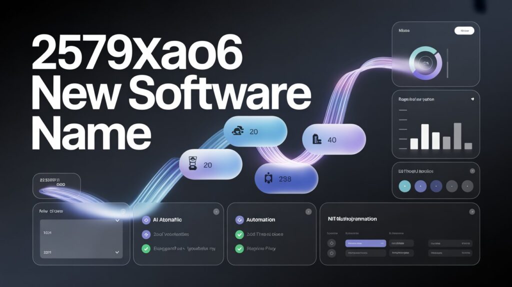 2579xao6 New Software Name
