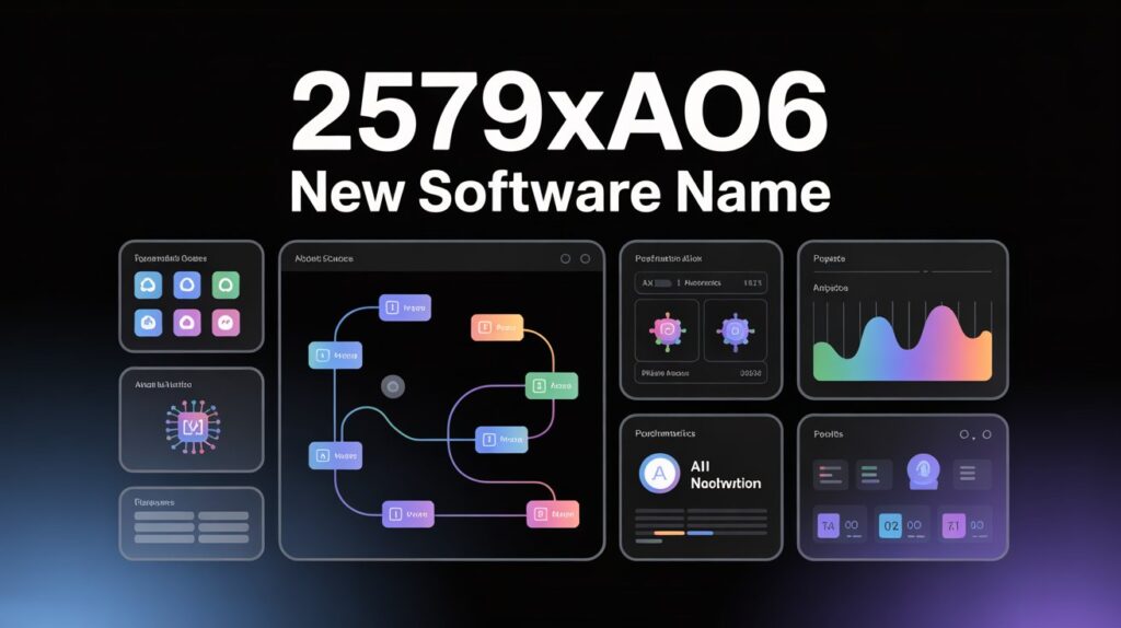 2579xao6 New Software Name