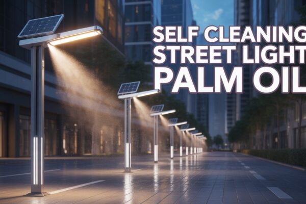 Self Cleaning Street Light Palm Oil